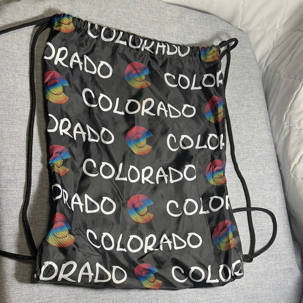 Robin Ruth Black Logo Backpack - Picture 1 of 5